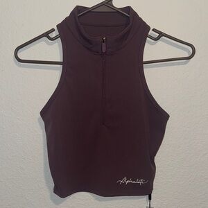 Alphalete Pulse Zip Tank Top